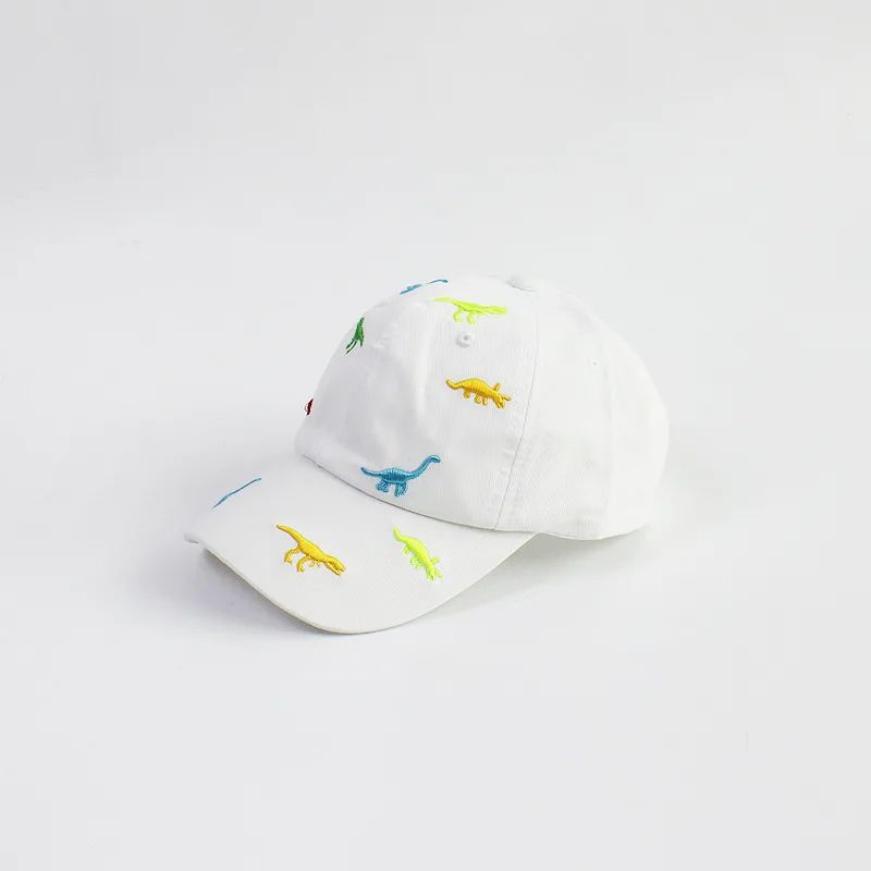 Dinosaur Embroidered Baby Baseball Cap For Boys Girls Adjustable Toddler Sun Hat 4