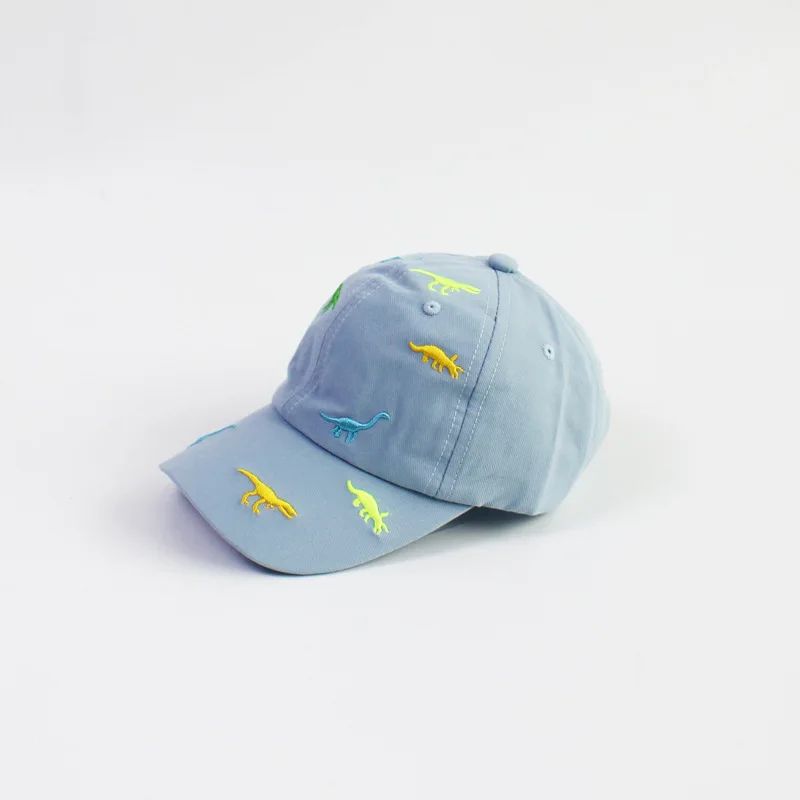 Dinosaur Embroidered Baby Baseball Cap For Boys Girls Adjustable Toddler Sun Hat 3