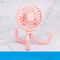 Portable Bladeless Stroller Fan USB Rechargeable Foldable Mini Cooling Fan 0