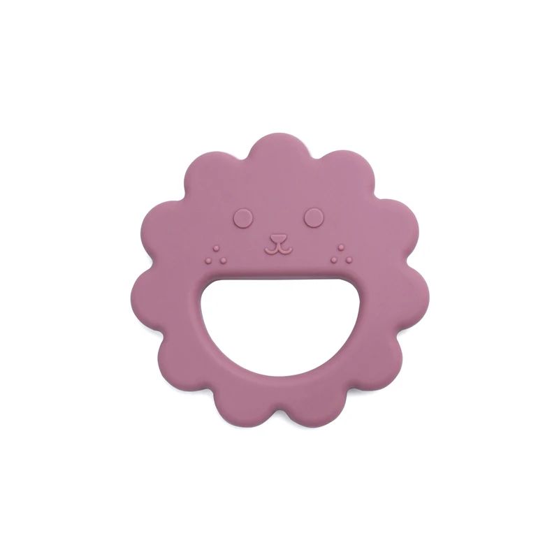 Cute Flower Silicone Baby Teether Toy Safe Molar Chew Thumb Sucking Deterrent 9