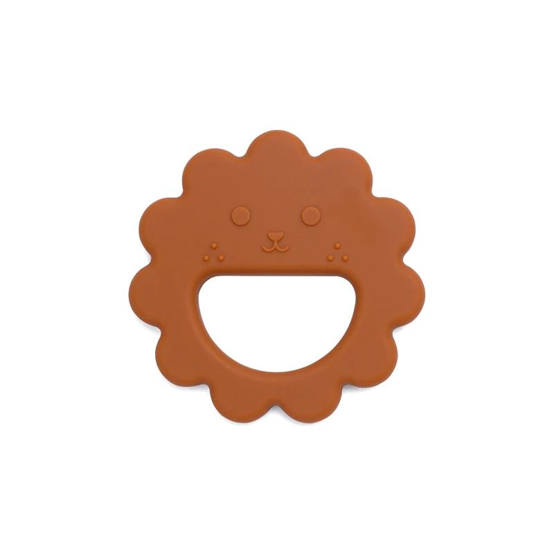 Cute Flower Silicone Baby Teether Toy Safe Molar Chew Thumb Sucking Deterrent 10