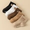 SoftGrip Baby Ankle Socks 5Pack Nonslip Baby Socks With Cute Bear Design For All Seasons 5