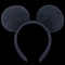Disney Minnie Mouse Ears Headband Plush Polka Dot Bow Hair Hoop 4