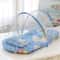 Foldable Portable Baby Crib With Mosquito Net And Cushion Lightweight Infant Travel Bed 0
