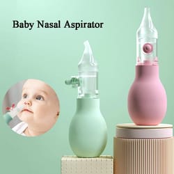 gentleflow baby nasal aspirator – silicone baby nasal aspirator with anti-backflow safety design