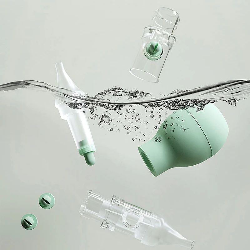 GentleFlow Baby Nasal Aspirator Silicone Baby Nasal Aspirator With AntiBackflow Safety Design 4