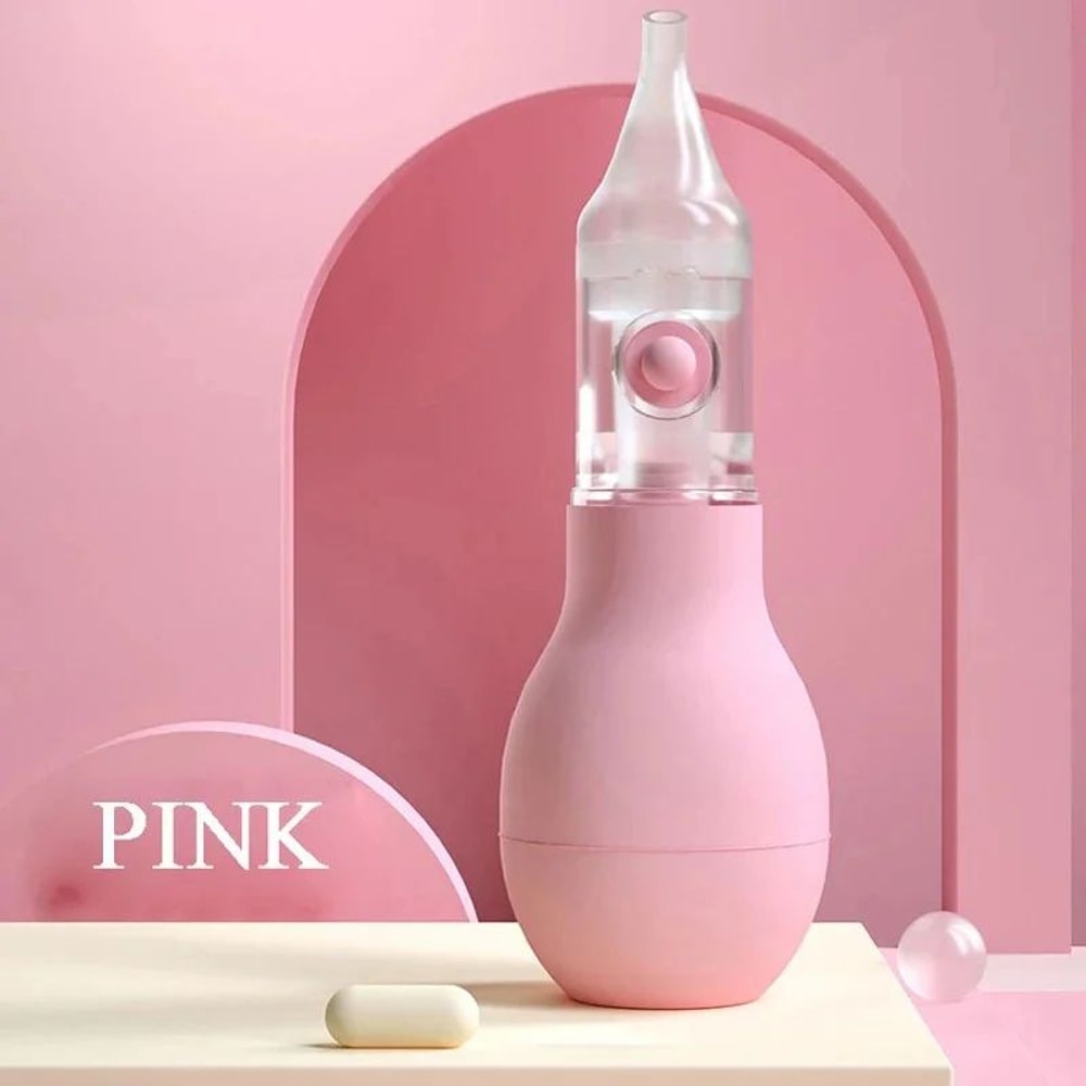 GentleFlow Baby Nasal Aspirator Silicone Baby Nasal Aspirator With AntiBackflow Safety Design 6