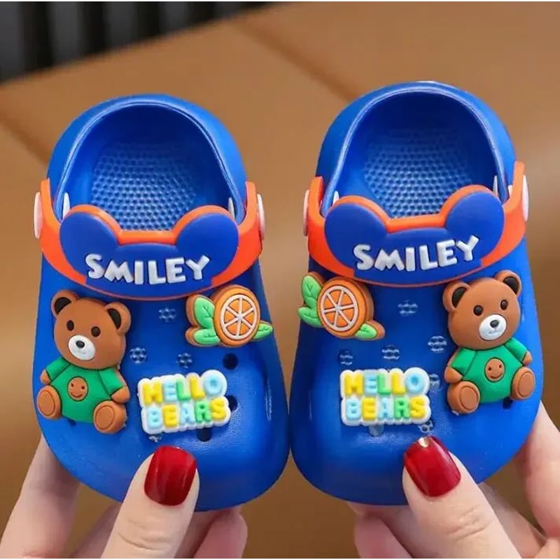Cute Cartoon Baby Sandals AntiSlip Infant Beach Indoor Slippers 8