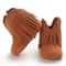 Cozy Tassel Baby Boots Soft Sole Infant Walking Shoes For Winter Comfort 2