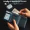 PopUp RFID Blocking Minimalist Mens Wallet With Zipper Coin Pocket 0
