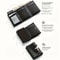 PopUp RFID Blocking Minimalist Mens Wallet With Zipper Coin Pocket 4