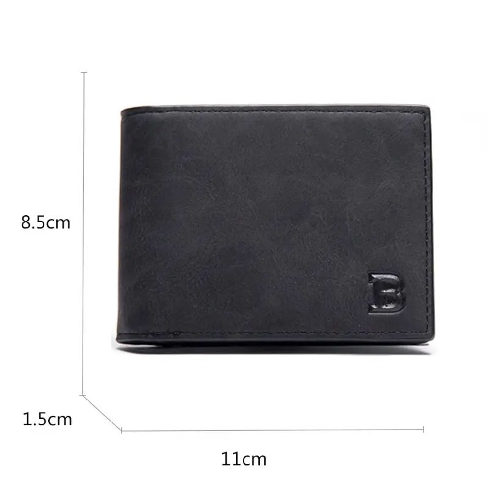 Slim Men Wallet With Zipper Coin Pocket RFIDReady Card Holder 1