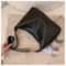 Vintage PU Leather Commuter Tote Bag For Women Large Capacity Crossbody Shoulder Bag 4