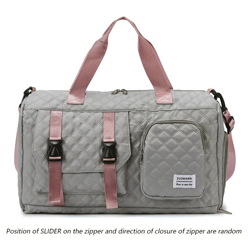 VersaCarry Travel Duffle Bag With Shoe Compartment WaterResistant Gym Overnight Duffel 8