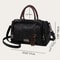 Tassel Accent Large Capacity Shoulder Bag For Women With Removable Strap 5