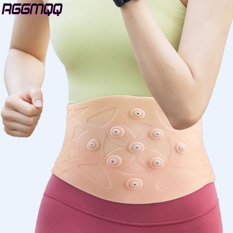 Magnetic Therapy Lumbar Support Belt Adjustable Back Brace For Lower Back Pain Relief 1