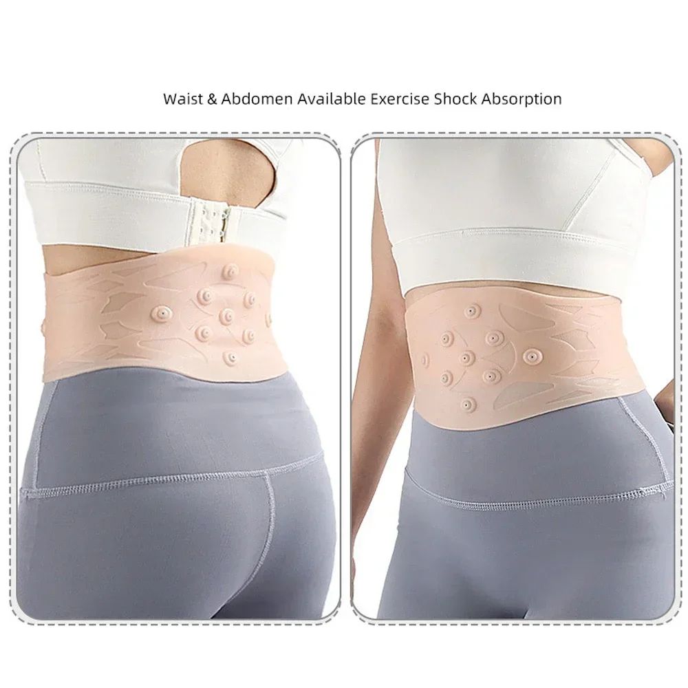 Magnetic Therapy Lumbar Support Belt Adjustable Back Brace For Lower Back Pain Relief 4