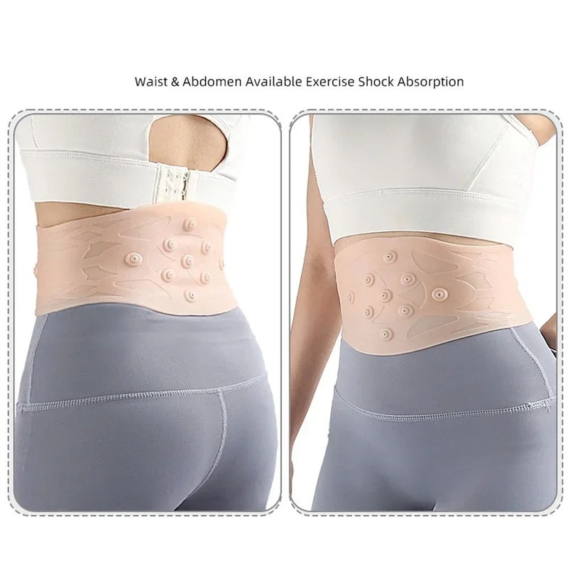 Magnetic Therapy Lumbar Support Belt Adjustable Back Brace For Lower Back Pain Relief 4