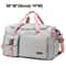 Womens Gym Bag Wet Dry Travel Duffel Bag Weekender Shoulder Tote 9