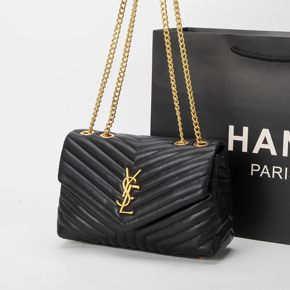 Classic Chain Crossbody Bag For Women Elegant Shoulder Purse For Everyday Style 0