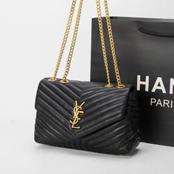 classic chain crossbody bag for women – elegant shoulder purse for everyday style