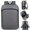 Modern Business Backpack For Men With Luggage Strap For Work Travel And Daily Commutes 0