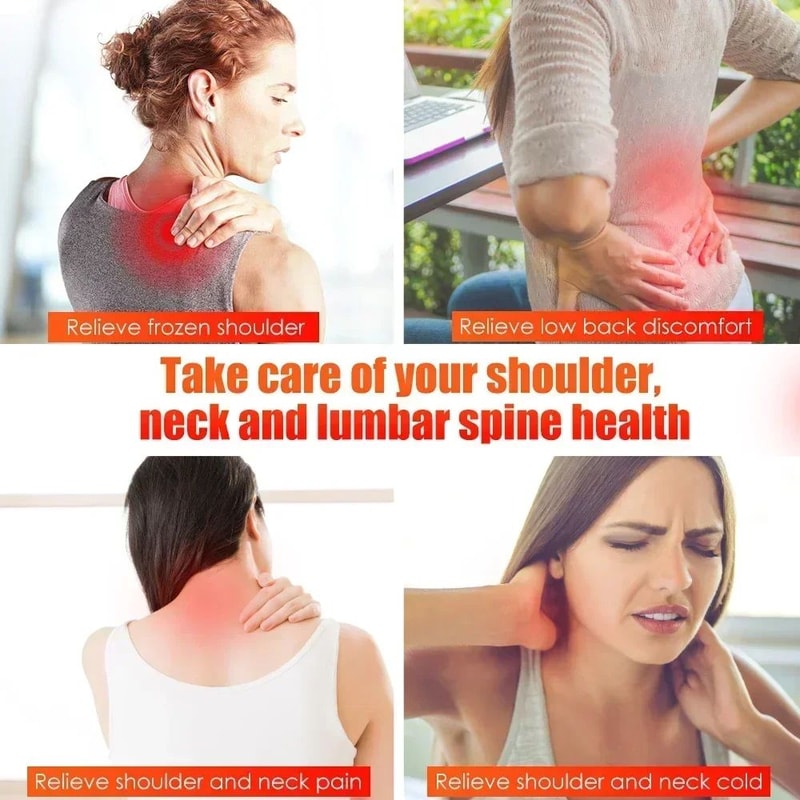 Magnetic SelfHeating Back Support Vest With Posture Correction And Pain Relief 2