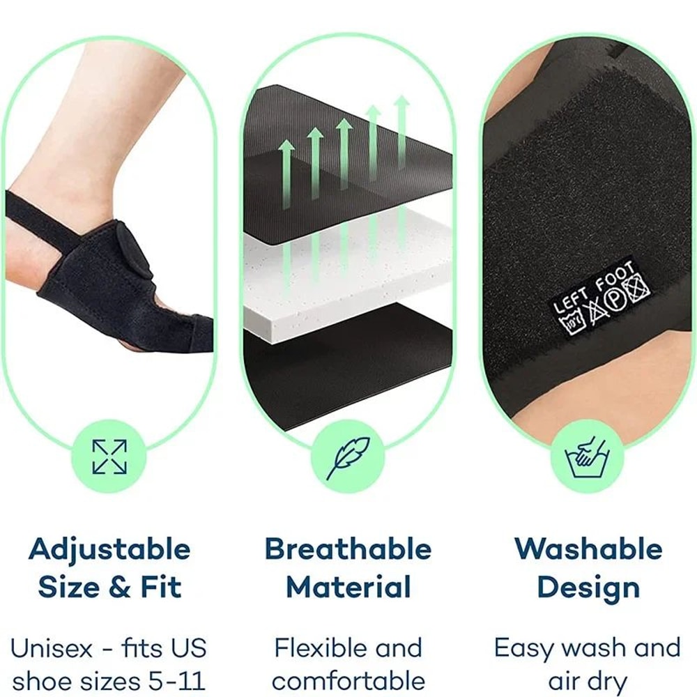 ErgoAlign Bunion Corrector Toe Separator Hallux Valgus Splint 2