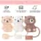 Teddy Bear Stanley Straw Cover 10mm Silicone Straw Cap 5