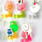Rabbit Kids Toothbrush Holder Wall Mounted Suction Cup Toothbrush Holder 0