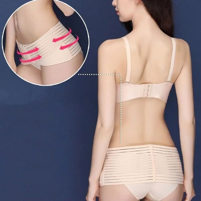 Adjustable SI Joint Pelvic Support Belt For Lower Back And Hip Relief 2