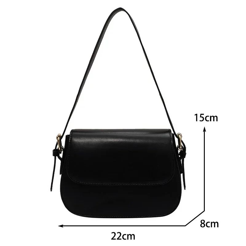 Retro Textured Saddle Shoulder Bag Chic Small Saddle Bag Crossbody For Everyday Style 5