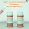 3Tier Baby Formula Dispenser Portable Snack Container For Travel 5