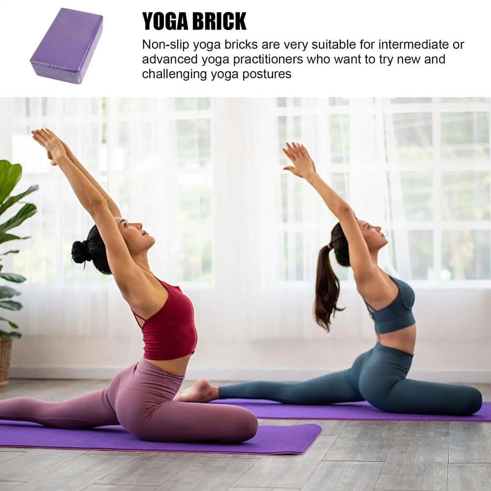 Premium EVA Yoga Blocks For Stretching Balance Strength Training 1