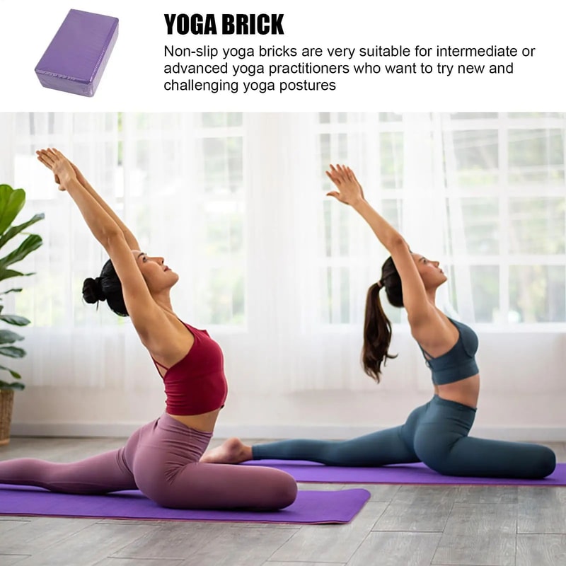 Premium EVA Yoga Blocks For Stretching Balance Strength Training 1