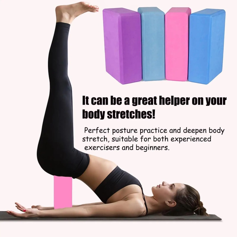Premium EVA Yoga Blocks For Stretching Balance Strength Training 2