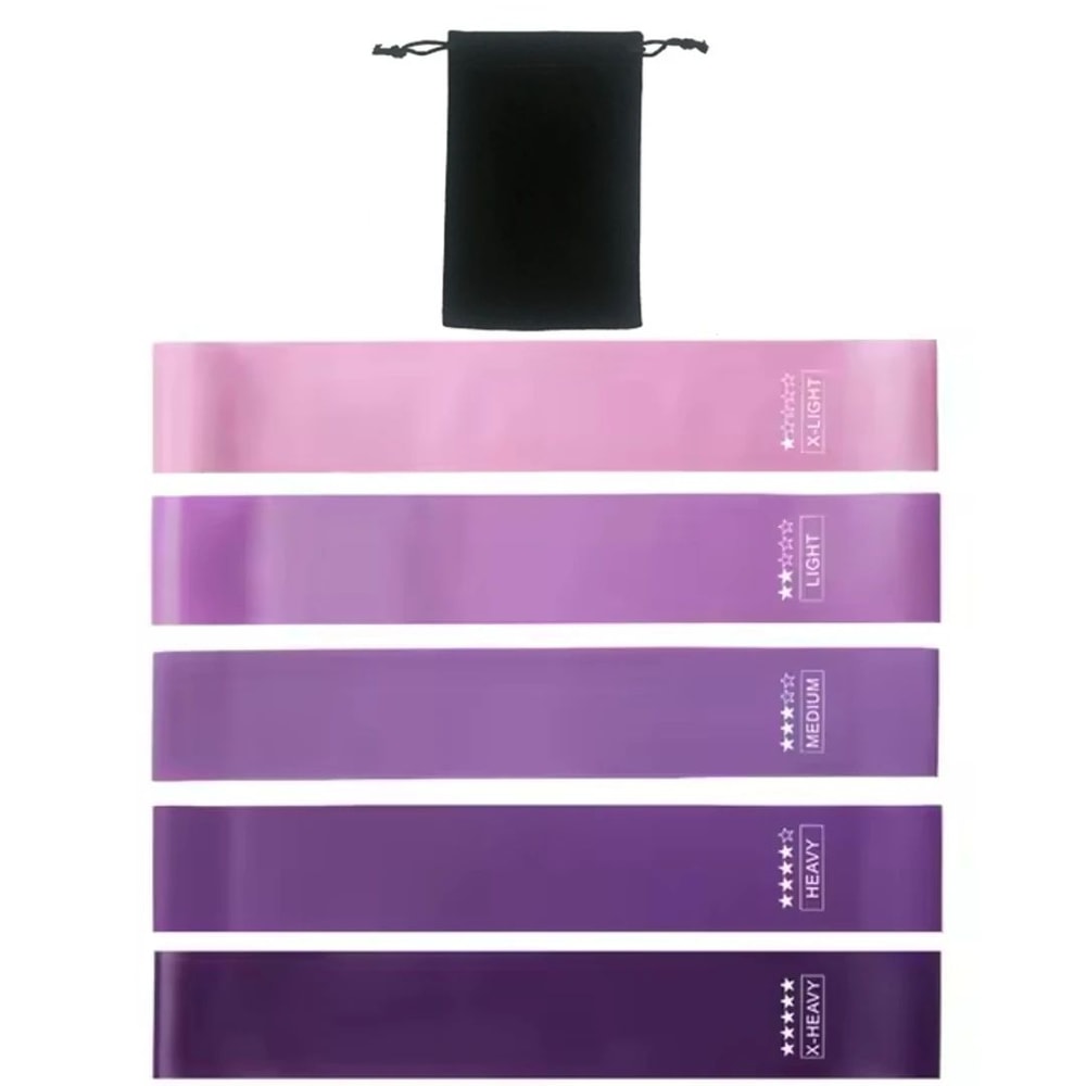 FlexTone Resistance Bands Set For FullBody Home Workouts 6