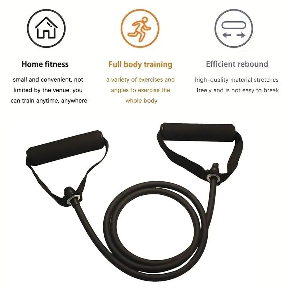 Premium Resistance Bands With Handles Adjustable Strength Training Bands For Home Workout FullBod 4