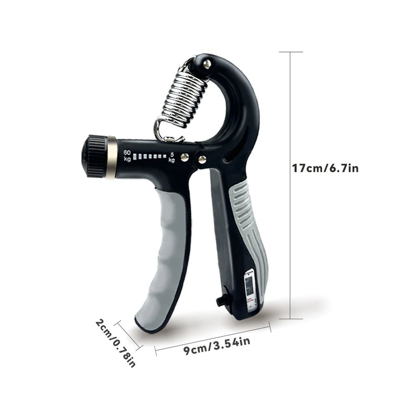 Adjustable Hand Grip Strengthener Forearm Grip Trainer 11132 Lbs 1