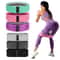 3Piece Booty Bands Set For Glutes And Legs NonSlip Fabric Resistance Bands For Home Gym And Yoga 0