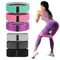 3Piece Booty Bands Set For Glutes And Legs NonSlip Fabric Resistance Bands For Home Gym And Yoga 0