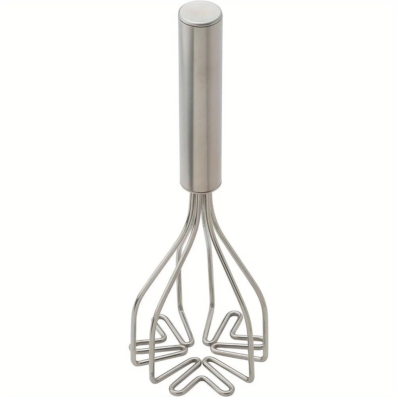 Premium Stainless Steel Potato Masher For Smooth Effortless Cooking 3