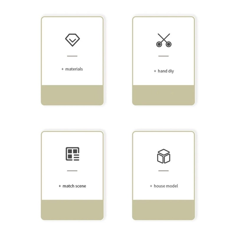 Mini Wooden Sled Decor Charming Dollhouse Christmas Tabletop Sleigh Ornament 4