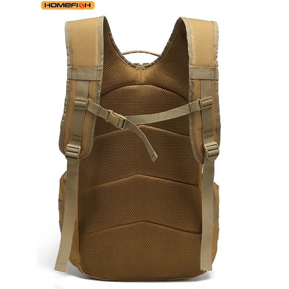 45L Waterproof Fishing Backpack Tactical Hiking Camping Gear Bag 5