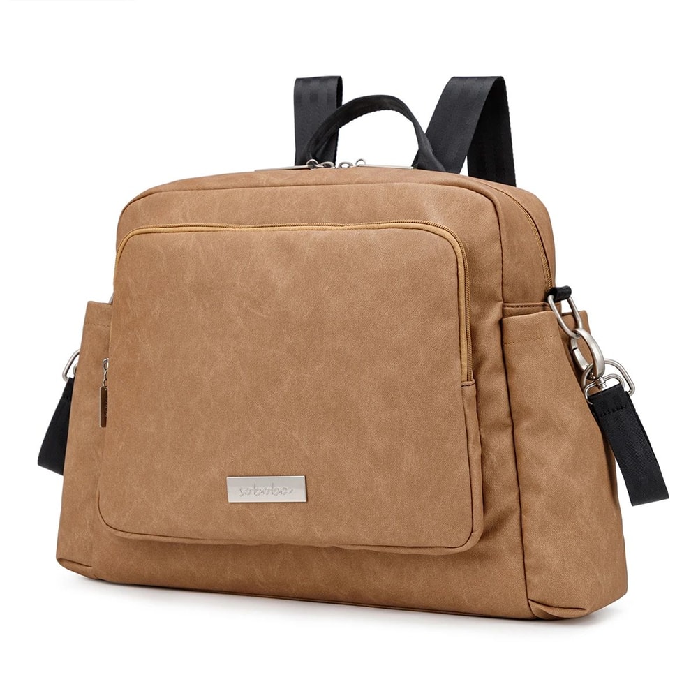 MultiFunction Diaper Backpack With Waterproof Design Large Capacity Storage 9