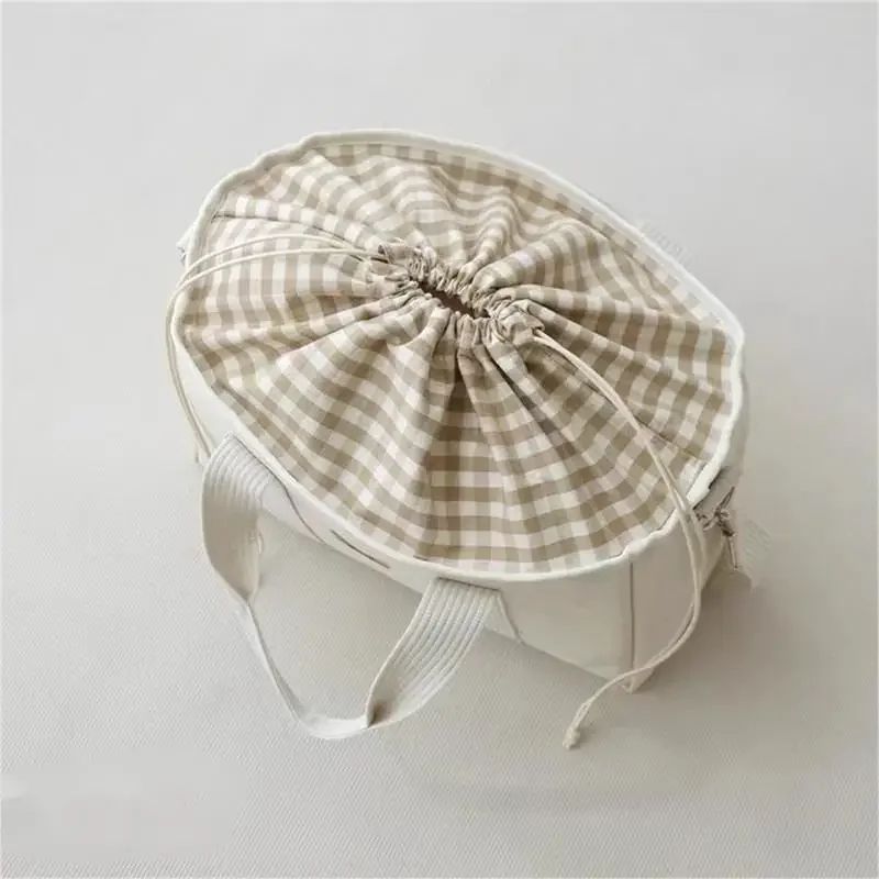 Bear Charm Diaper Bag Tote For Moms Large Capacity Maternity Diaper Bag With Crossbody Strap 4