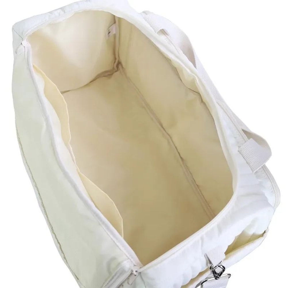 Quilted Diaper Bag Tote For Moms Large Capacity Mommy Bag Shoulder Tote 4