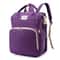 AllinOne Diaper Bag Backpack With Changing Mat Large Capacity Storage 8