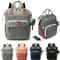 Smart USB Diaper Bag Backpack Large Capacity Waterproof Maternity Organizer 0