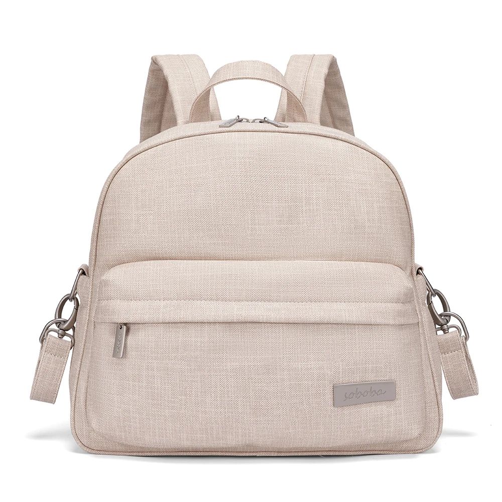 Soboba Waterproof Diaper Backpack Stylish Large Capacity Baby Bag For Modern Moms 6